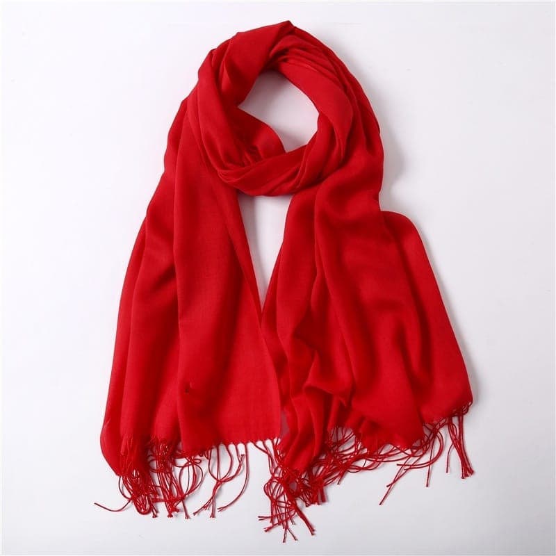 Lenço Cachecol Pashmina Echarpe Unissex Versátil Despojado Moda Inverno Com Qualidade Elegante Casual