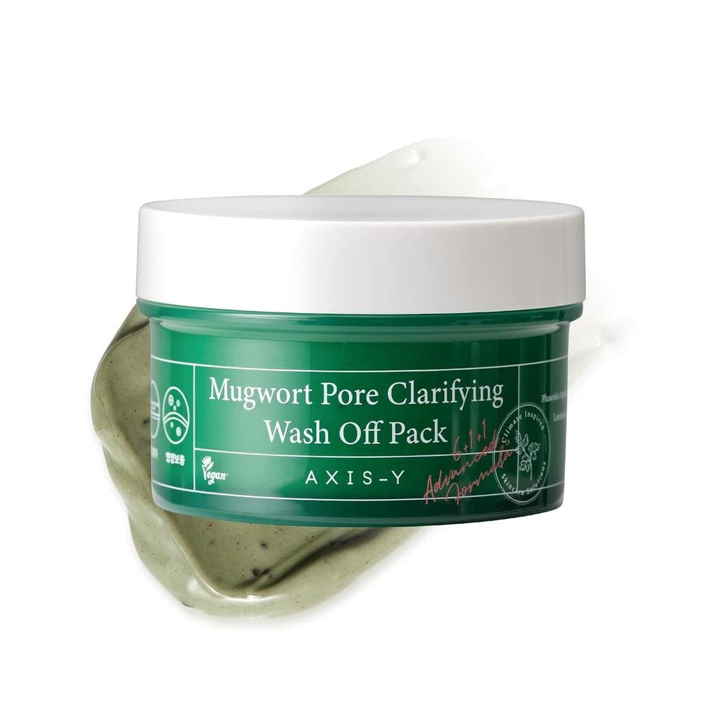 AXIS-Y Máscara Facial Esfoliante de Artemísia para Limpeza de Poros - Combate Poros Entupidos, Cravos e Espinhas - Másca