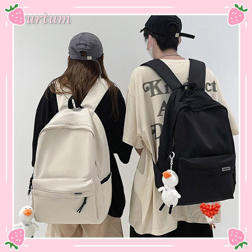 Mochila URTUM , Bolsa Para Livros À Prova D'água De Grande Capacidade Escolar De Nylon De Alta Qualidade Adolescentes