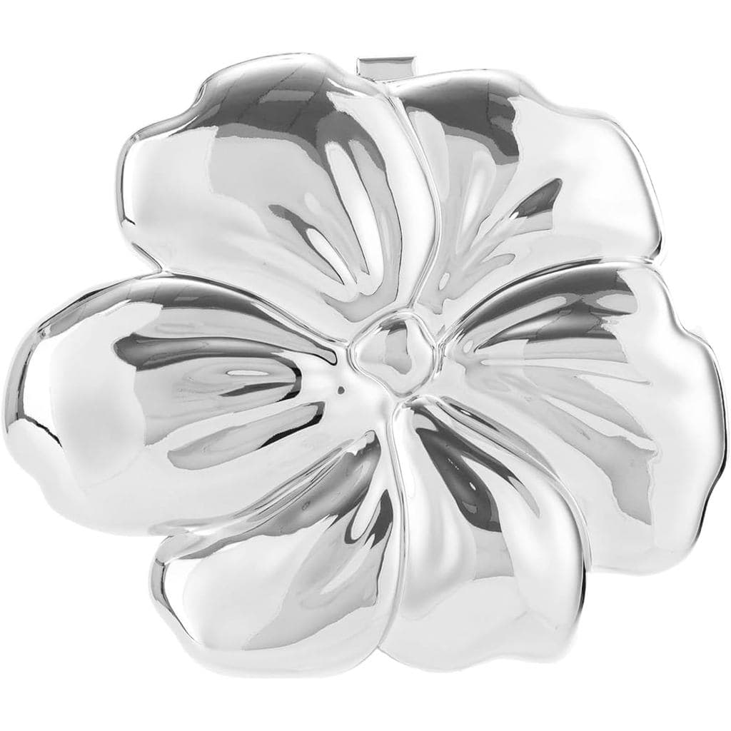 Bolsa de Mão Acrílica Exclusiva GOKTOW, Bolsa de Mão Metálica Acrílica em Forma de Flor, Bolsas Elegantes para Noite, Fe