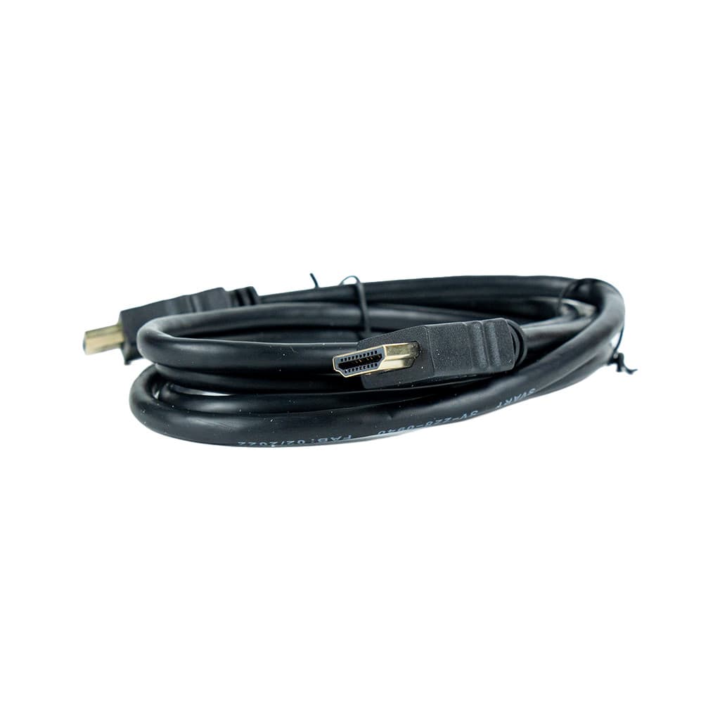 Cabo Hdmi Svart Conector Som Imagem Tv 4k Preto 1.5m 2.0