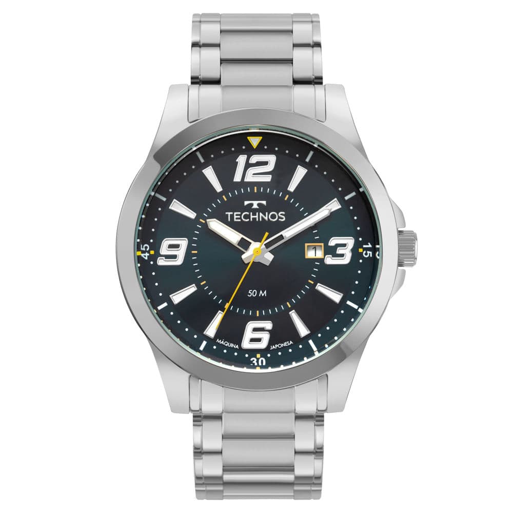 Relógio Technos Masculino Racer Prata - 2115UDW/1A