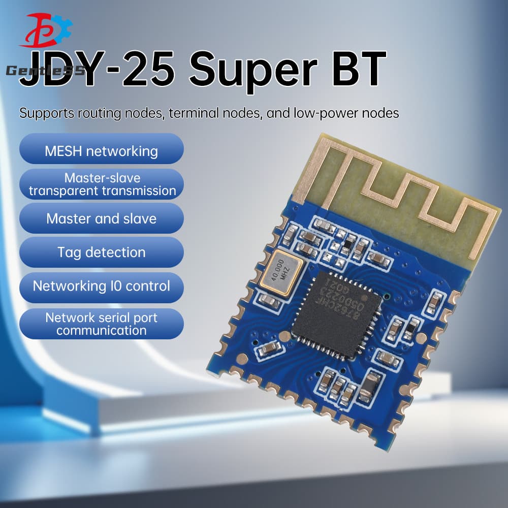 JDY-25M BT 5.0 Módulo De Comunicação Sem Fio BLE Master-Slave Transmissão Transparente MESH