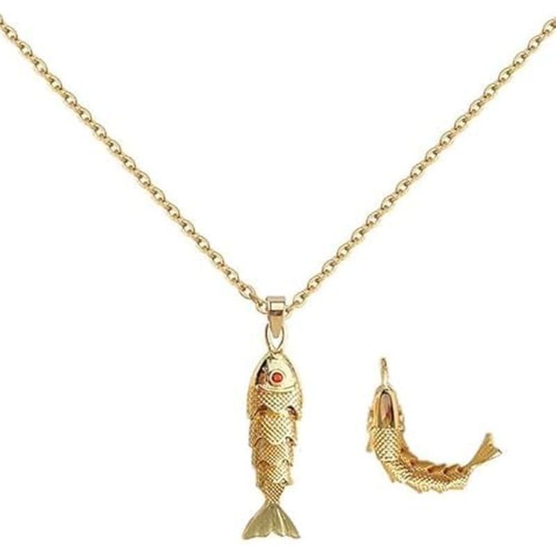 Colar De Peixe Boho Colorido Para Mulheres , Esmalte Praia Havaiano Delicado Pingente Da Sorte Colares Verão Oceano Joia