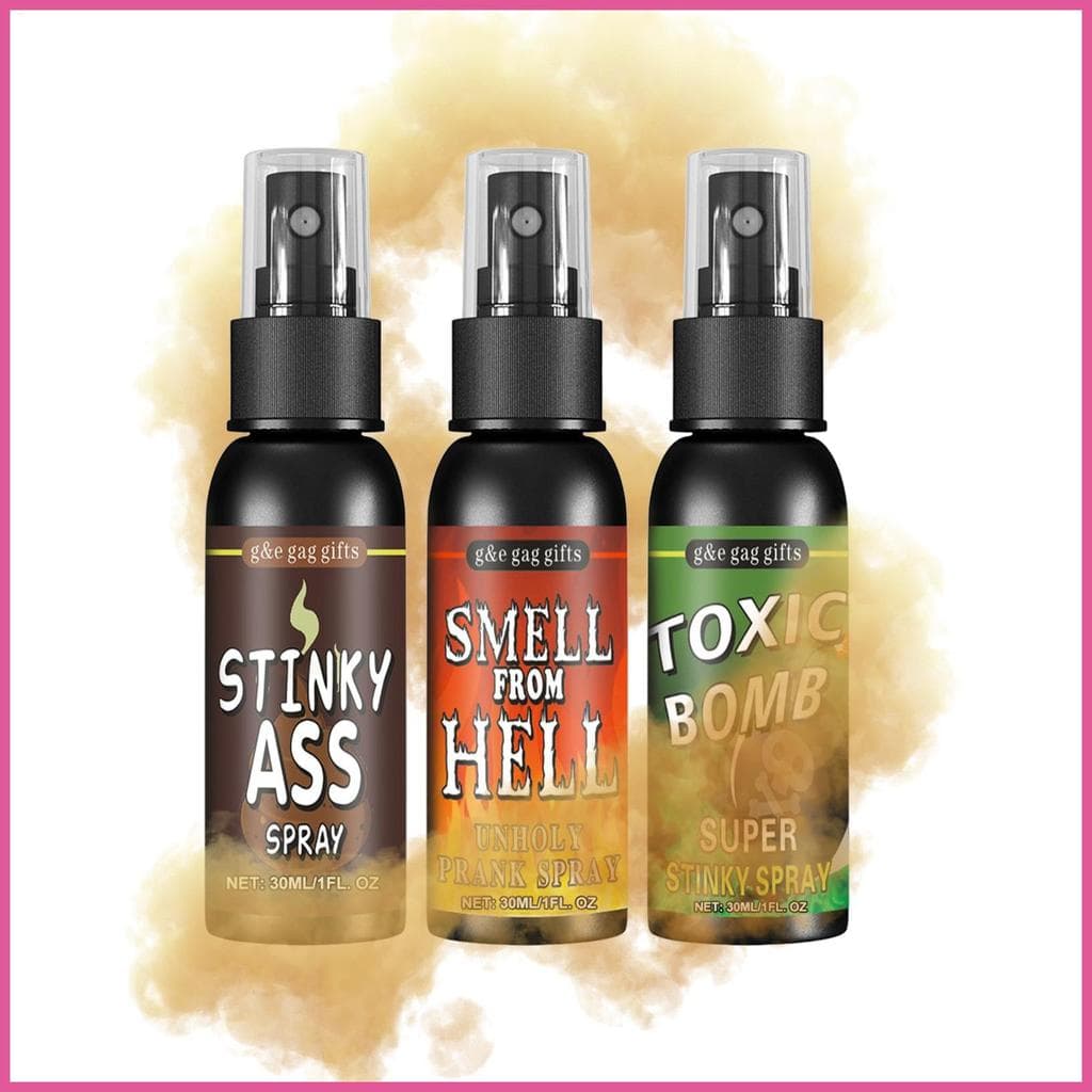 Spray De Cocô 3 Peças , Bunda Extra Forte , Brinquedos De Piada , Líquido Engraçado Para Crianças , Meninos , Adultos ,