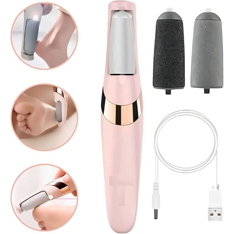 Lixador Para Pés Elétrico E Removedor De Calos Portátil Usb 110v/220v