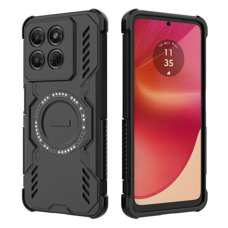 Capa De Telefone ‌ Para Motorola MOTO G37 Casca Dura Magnética Protetora MOTOG37 Carregamento Sem Fio Dissipação De Calo