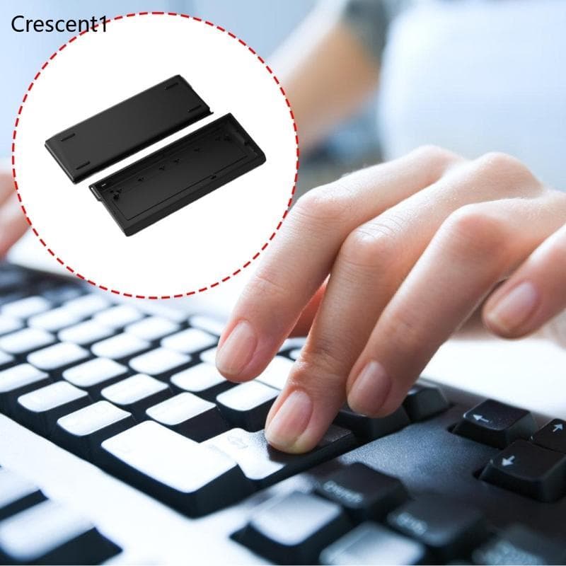 Crescent1 Gaming Keyboard Housing Shell Para Teclado 60HE MAD60 61 Teclas