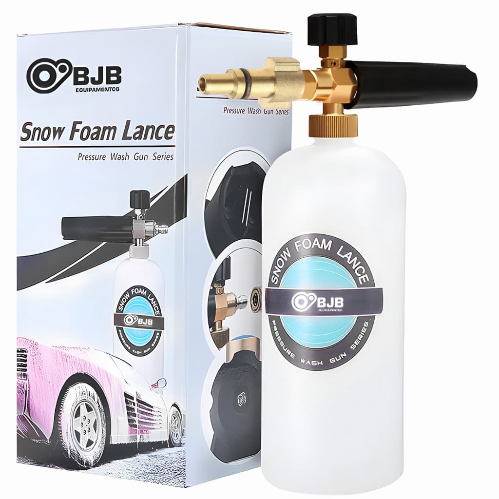 Canhão Snow Foam Para Lavadora De Pressão 1000 Ml Premium - Leque Ajustável