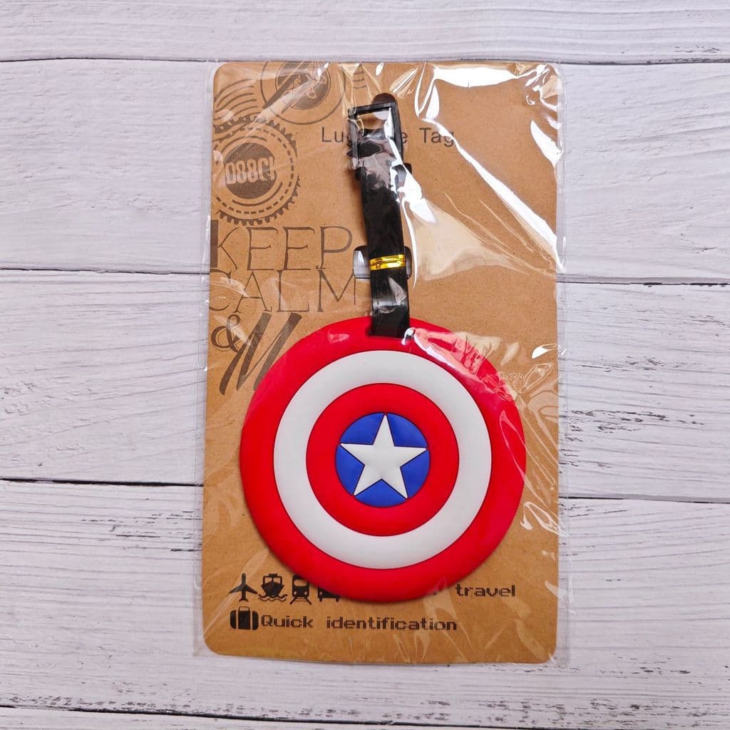 Etiqueta de bagagem Etiqueta de nome Little Tree Man Hulk Spiderman Superhero Etiqueta de bagagem UAFL