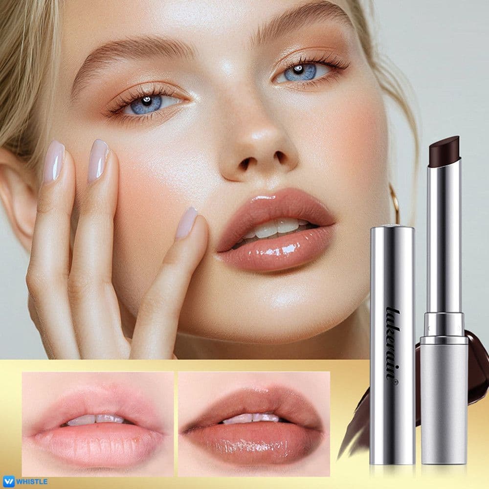 LAKERAIN Lip Essence - Cuidado Labial Suave e Nutritivo, Incolor, Película Labial Suave e Hidratante, Bálsamo
