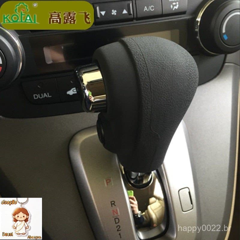 Capa de Silicone para Alavanca de Câmbio Automático Honda CRV, Acessórios Internos para 2007 2008 2009 20