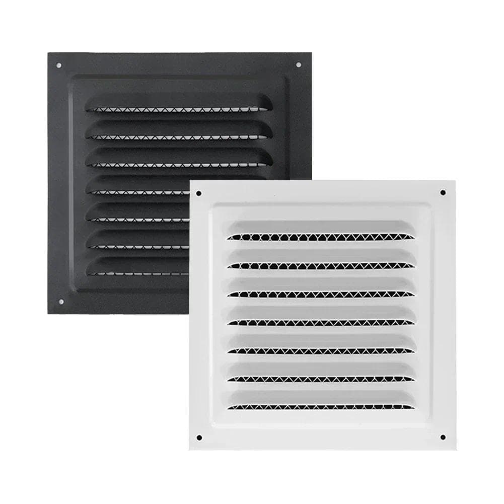 Grade De Retorno Quadrada Da Ventilação Com Protetora HVAC Caixa Elétrica Painel Veneziana Dissipação De Calor Substitui