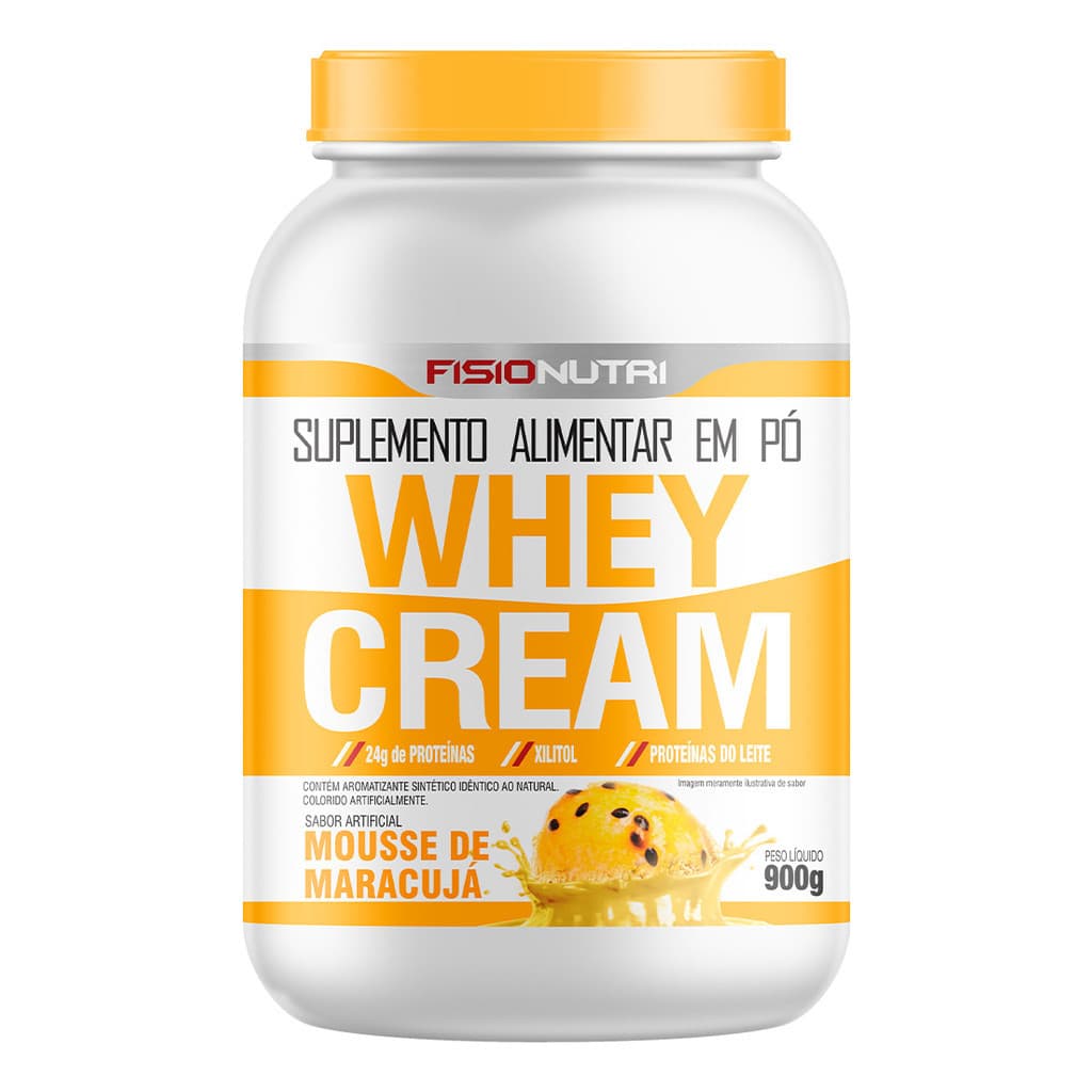 Whey Protein Gourmet Whey Cream 900g Fisionutri