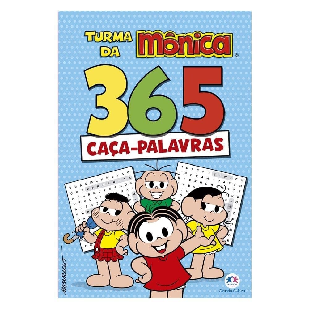 Turma da Mônica- 365 Caça-palavras autor Barbieri, Paloma Blanca Alves