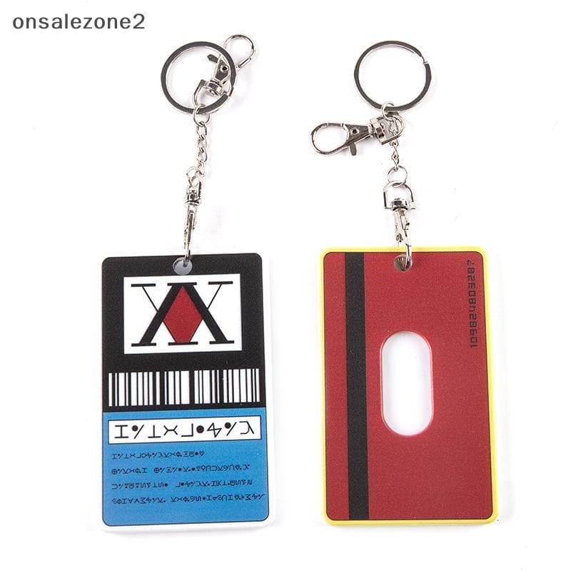 ONS Caçador x Cartão De Licença GING FREECSS Cosplay Japão Anime Hisoka Kurapika Killua Zoldy Cartões PVC Coleção Traje