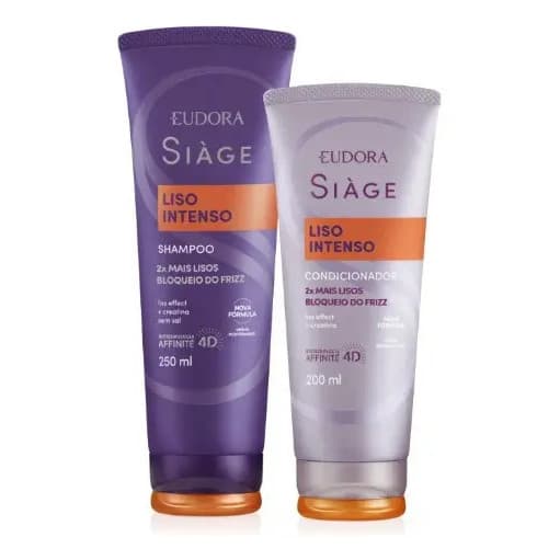 Kit Siàge Liso Intenso Shampoo + Condicionador - Eudora