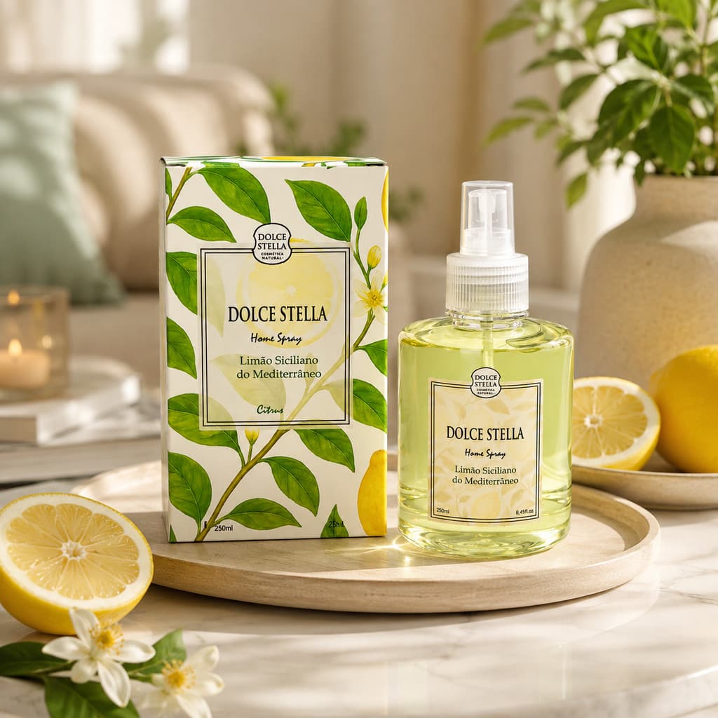Home Spray Dolce Stella Limão Siciliano do Mediterrâneo 250ml