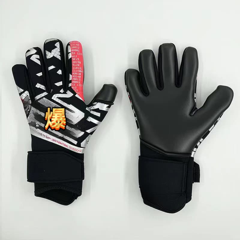 Novo Falcon luvas de goleiro de futebol profissional engrossado antiderrapante látex resistente ao desgaste sem dedo