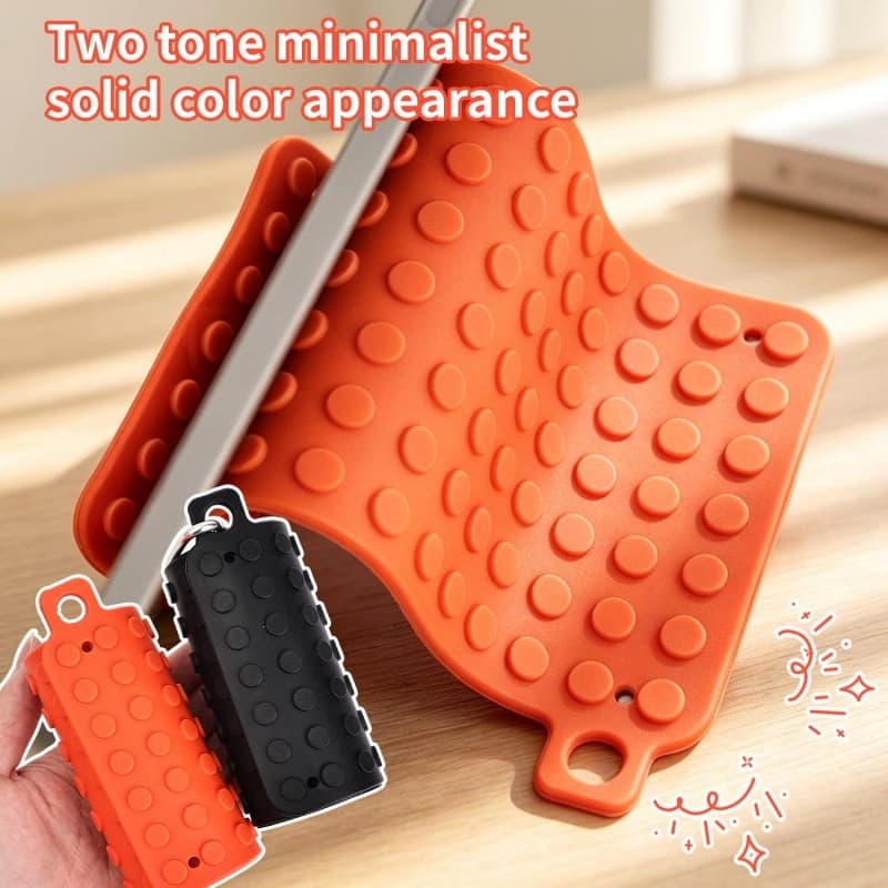 Suporte De Telefone Multifuncional Dobrável De Alta Qualidade-Celular Antiderrapante De Silicone Para Uso Em Viagens Dom