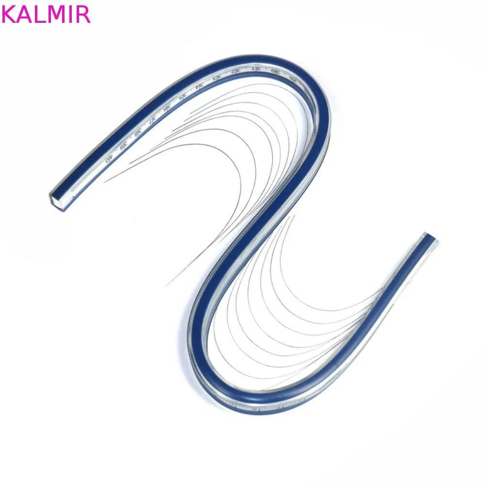 Régua Em Forma De Cobra , Curva Flexível De Plástico , Serpentina Dobrável 30cm 40cm 50cm 60cm