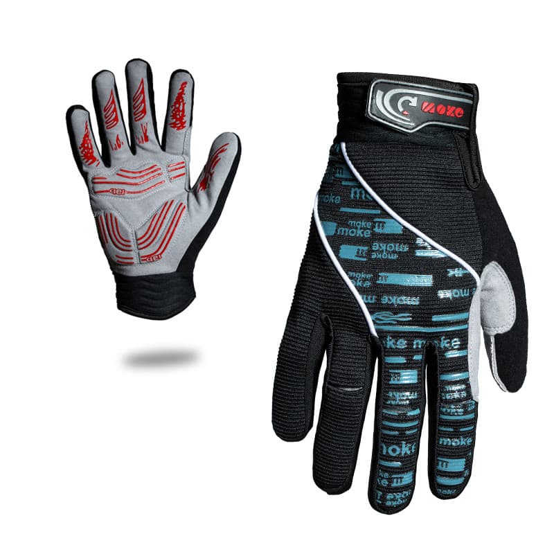 Luvas dos homens ciclismo inverno dedo cheio Mountain Bike ciclismo quente à prova de vento luvas da bicicleta da motoci