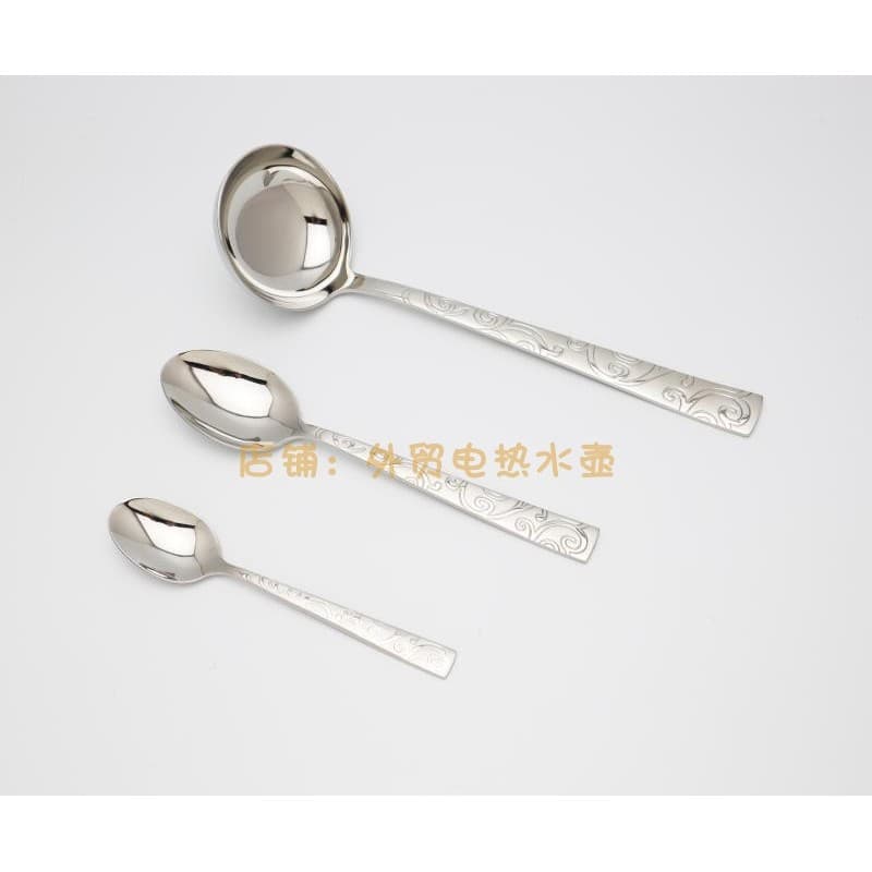 Molde de estampagem de renda antiderrapante 18-10 (316) divisor colher de sopa comida ocidental colher de arroz rápido p