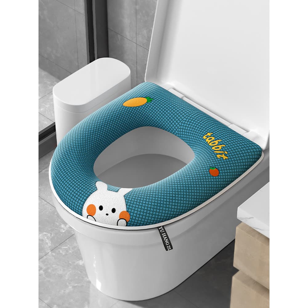 Assento sanitário quatro estações Universal doméstico 2026 novo estilo à prova d'água capa de assento de vaso sanitário