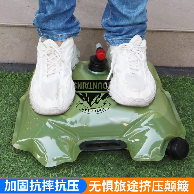 8L saco de armazenamento de água dobrável ao ar livre acampamento montanhismo saco de água portátil Cross-Border estoque