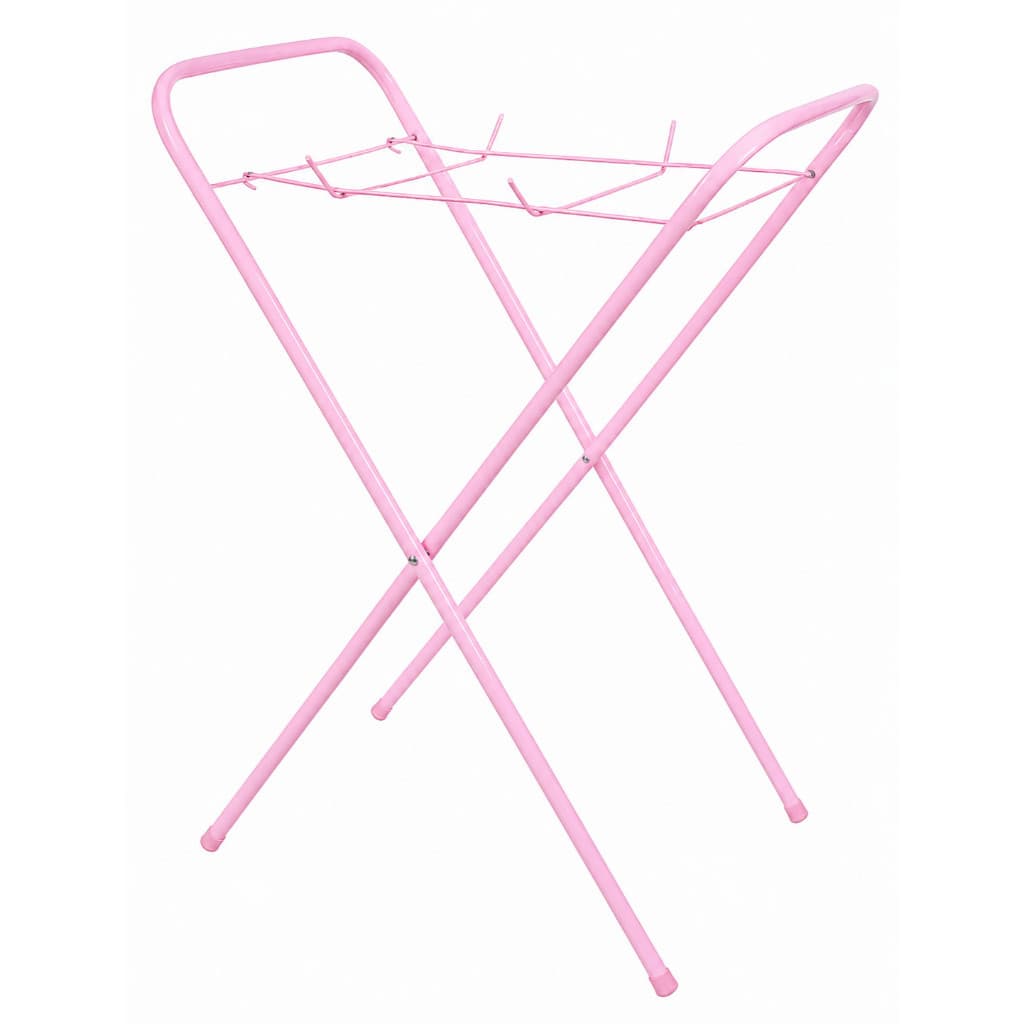 Suporte Universal Para Banheira Rosa- Desmontável - Super Compacto  Banho Do Bebê