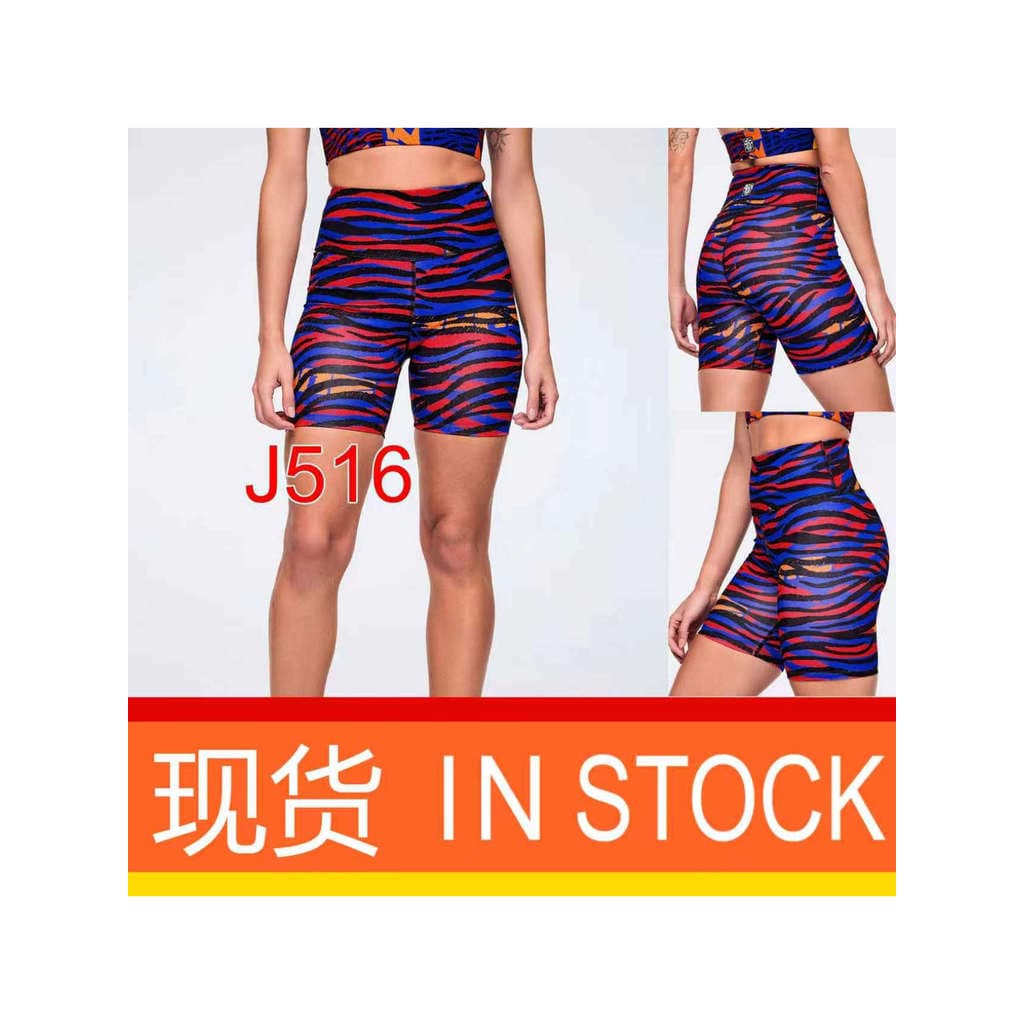 ZW Zun ba Série Estilo Africano Novo Estilo de Secagem Rápida Stretch Skinny Shorts Esportivos Yoga Fitness Wear J516