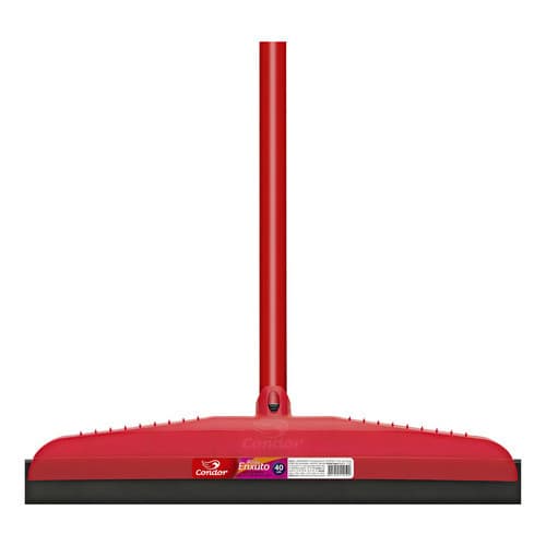 Rodo Multiuso 40cm Com Cabo Aço Limpeza Banheiro Eficiente Seca Rápido Qualidade Condor