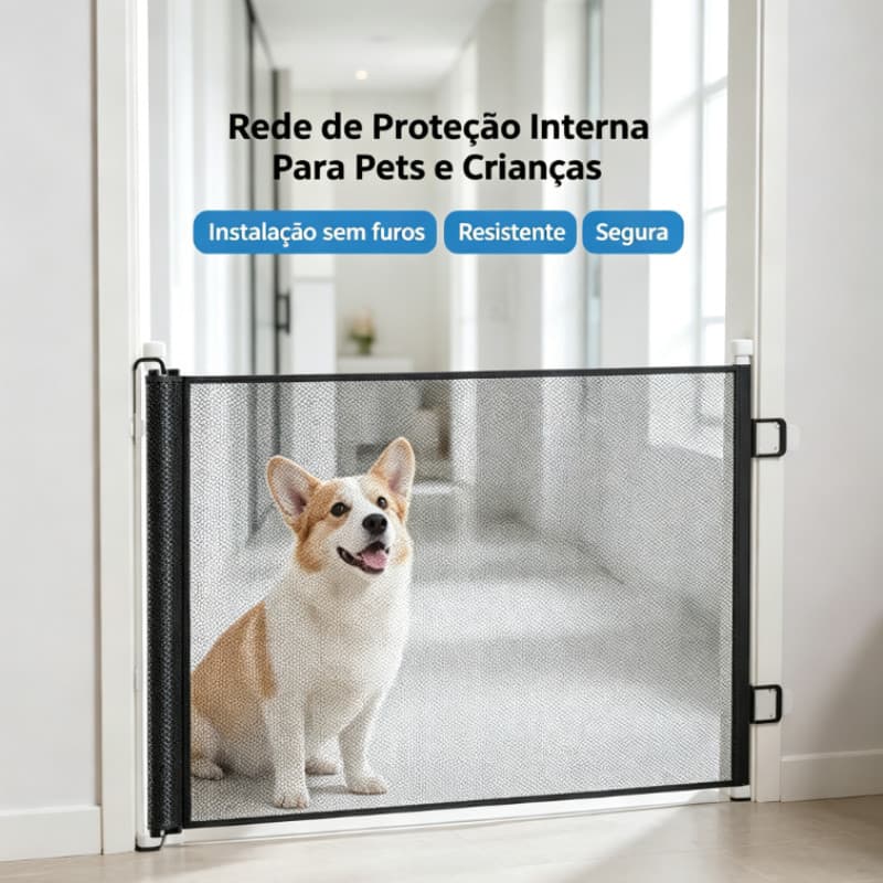Tela de proteção para cachorro ou bebê cerca para interior de casa -PROMOÇÃO! ENVIO IMEDIATO!!!