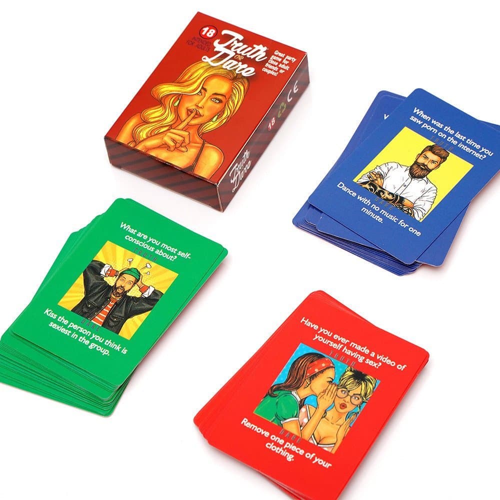 Truth or DARE Jogo de Cartas em Inglês para Casais e Amigos---7.21
