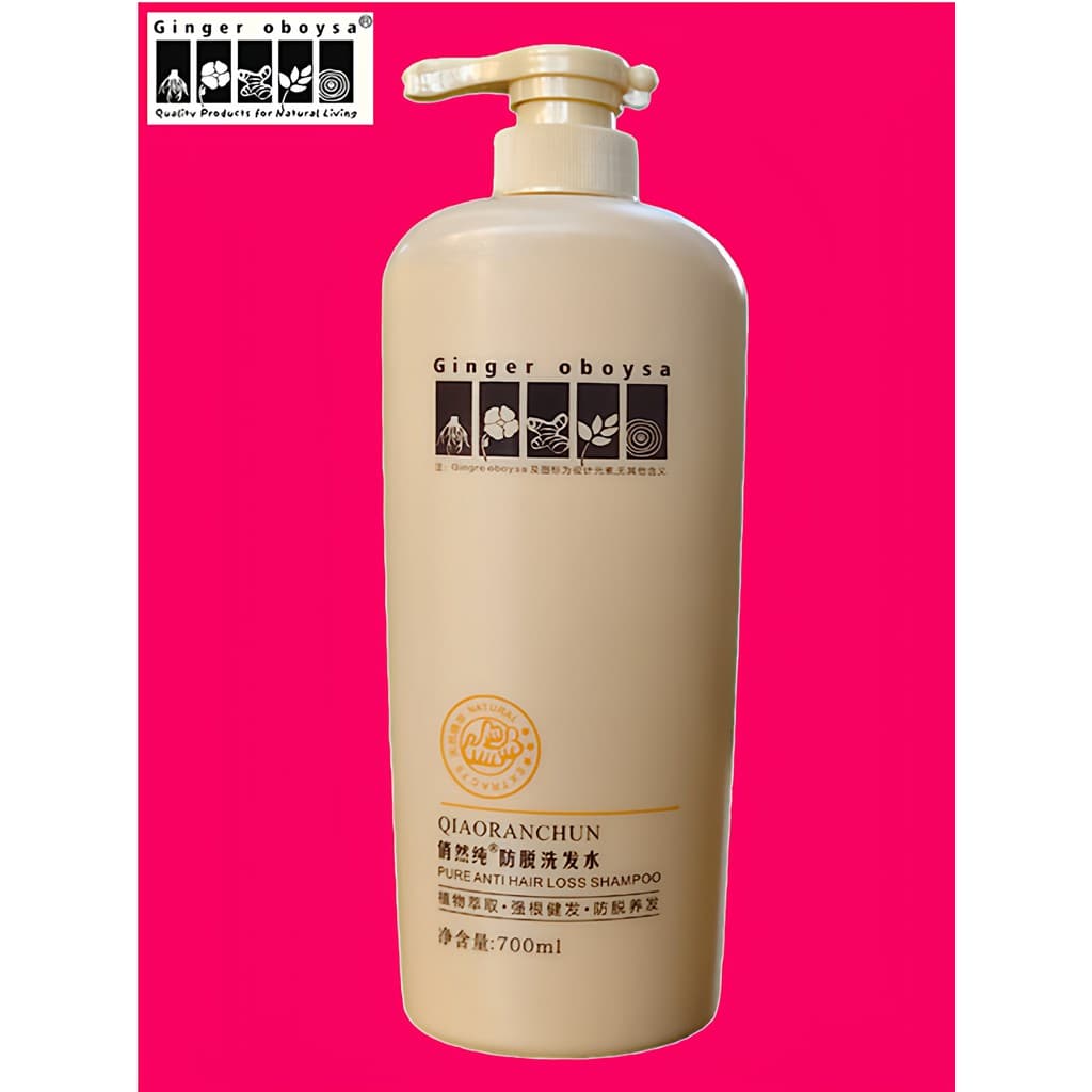Shampoo anti-queda de cabelo muito puro Shampoo de gengibre de Taiwan Fiti Ginger Shampoo anti-queda de cabelo 700ml