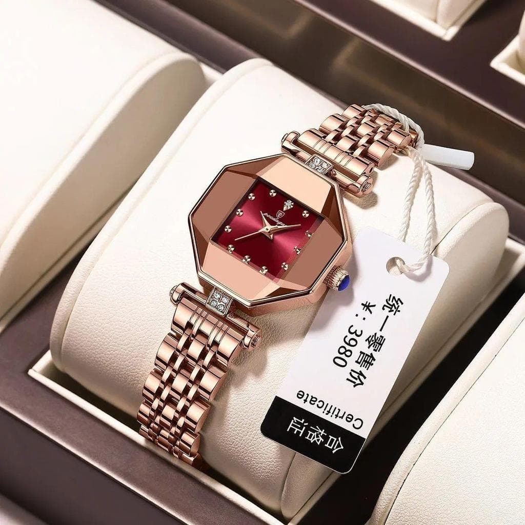 relogio feminino pequeno relogio feminino Marca suíça à prova dwaterproof água luminosa relógio feminino de alto valor r
