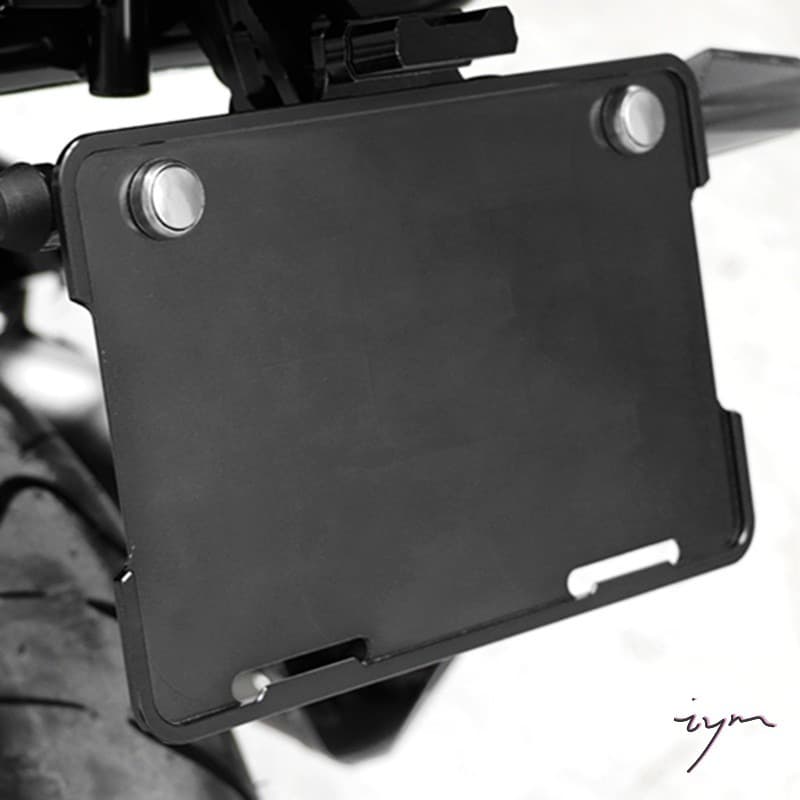 Suporte Universal De Alumínio Para Placa De Licença Scooter De Moto