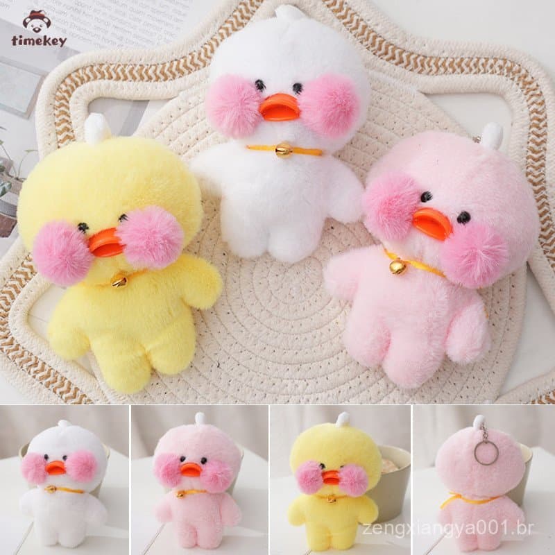 TK Creative LaLafanfan Cafe Brinquedo De Pelúcia De Pato Recheado Com Kawaii