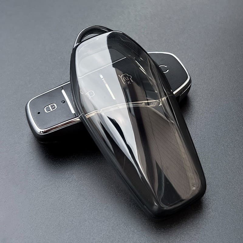 Capa protetora de TPU para chave do BYD Dolphin mini, com chave inclusa, para os modelos BYD Dolphin mini/Yuan Pro KBEW.