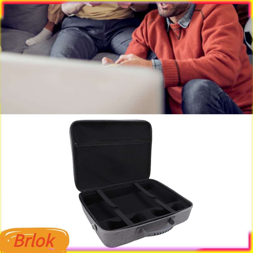 Brlok-br YUEHISY Estojo de transporte rígido para console de jogos portátil PS Viagem com forro macio Alça de ombro
