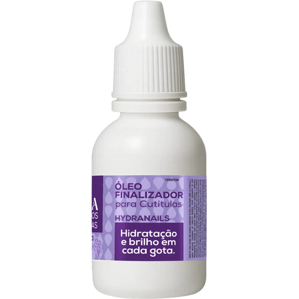 Cuidados em Gotas Cora 20ml Óleo Finalizador de Cutículas Lavanda