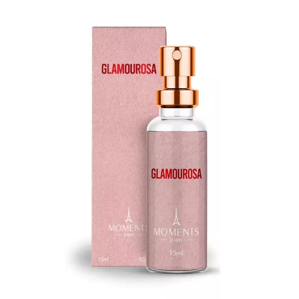 Perfume Glamourosa Colecionável Feminino Moments Paris  15 ml