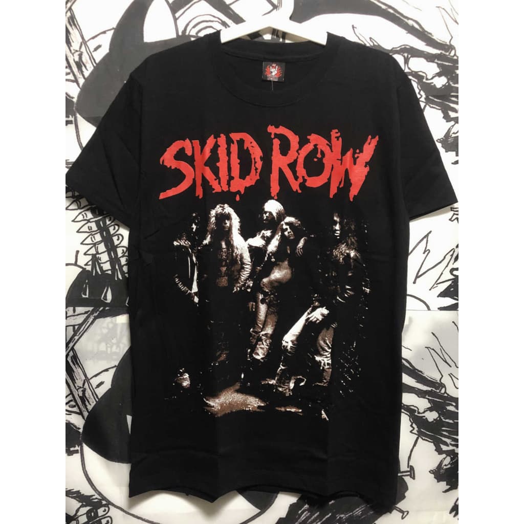 Music.Soul Camiseta Masculina Skid Row Youth Gone Wild | Estética Hair Metal 80s Unissex 100% algodão