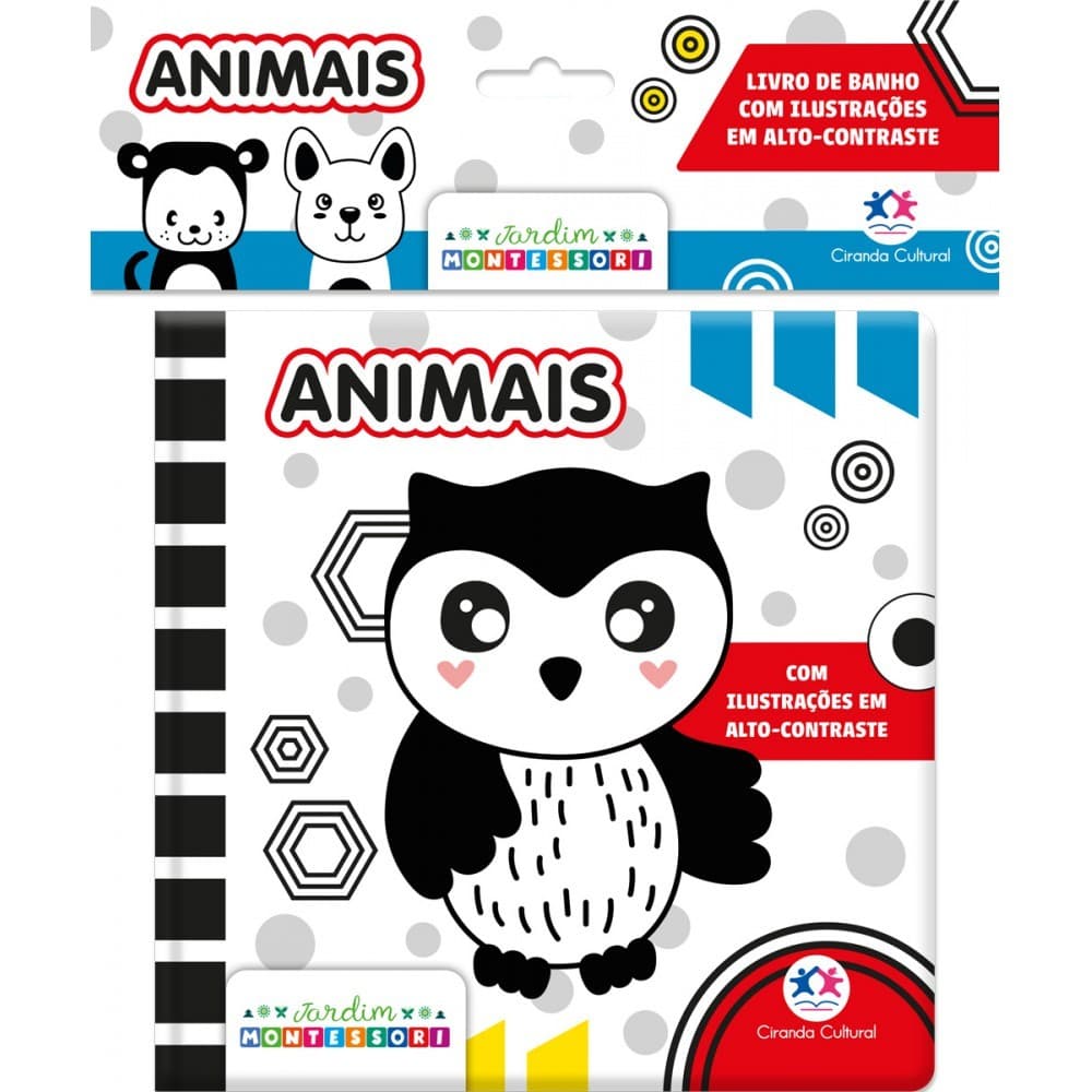 Livro Animais - Livro de banho