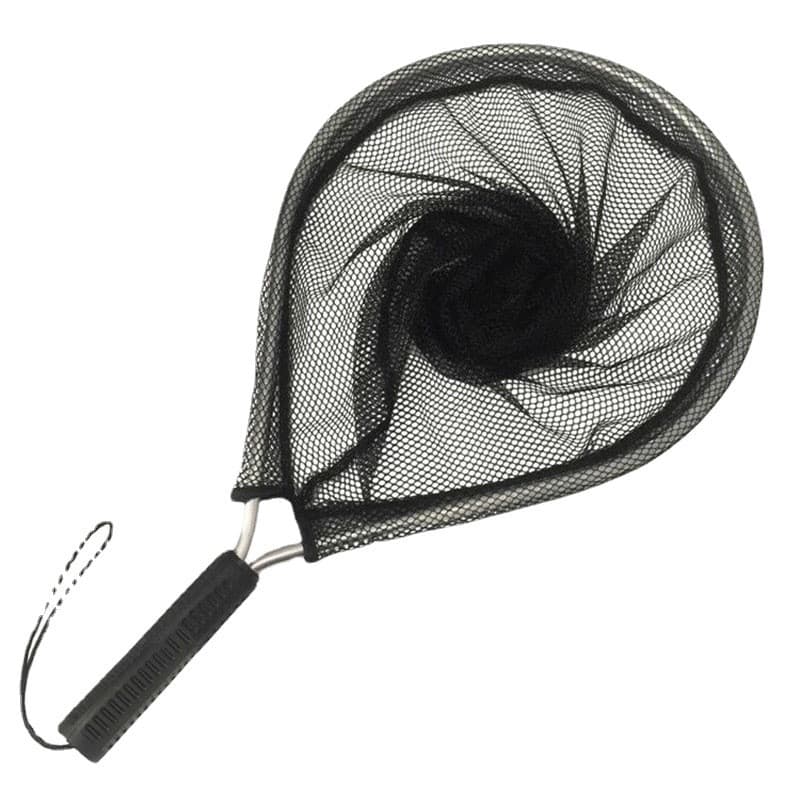 Passagua Para Pesca Redondo Rede Aluminio Cabo Grande Captura Peixe Albatroz