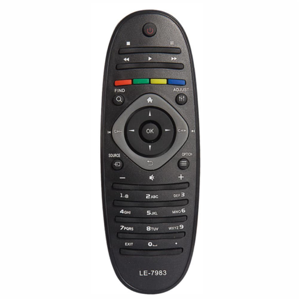 CONTROLE REMOTO COMPATIVEL P/ TV PHILIPS LED LELONG LE-7983 (9)