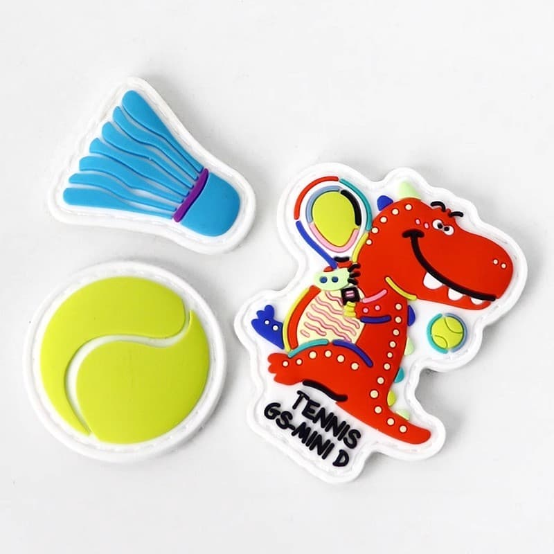 Bolsa de tênis GREATSPEED Mercadoria Velcro Medalha autoadesiva Tênis Badminton Pequeno Dinossauro