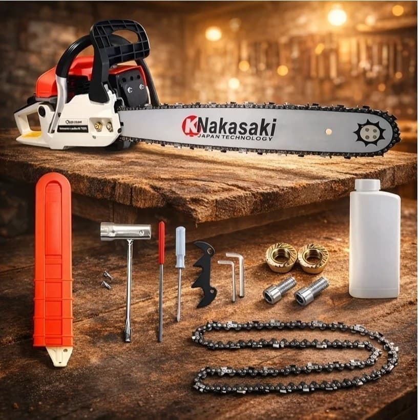 Motosserra Profissional A Gasolina 78cc Sabre 22 Oferta!! Laranja-escuro Oferta!
