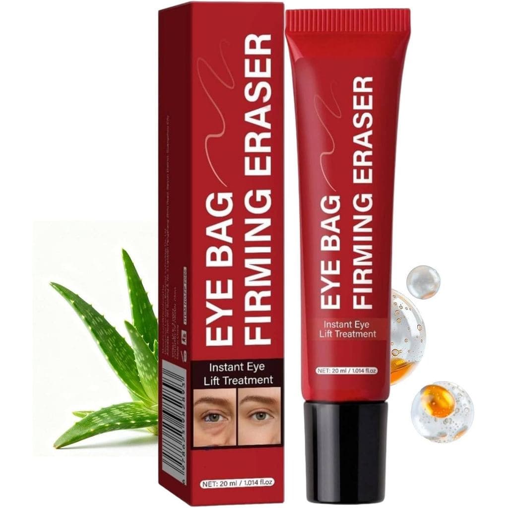 Removedor Instantâneo de Bolsas nos Olhos, Creme Anti-Envelhecimento de Tripla Ação para Olheiras e Olhos Inchados, Redu
