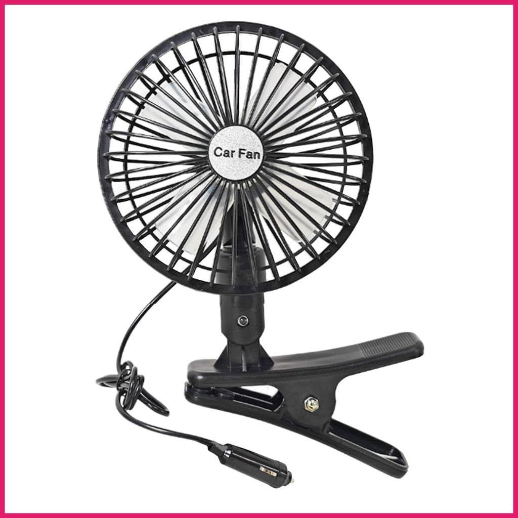 Ventilador De Ventilação Do Carro Clipe Refrigeração 360 Rotação Ajuste Velocidade Portátil Forte Refrigerador Vento Par